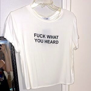 White Graphic Tee by Fashion Nova